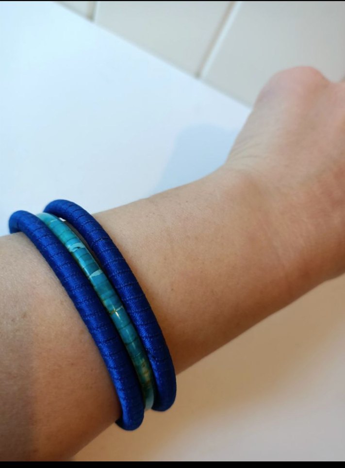 Retro Tarzda Üçlü Bilezik Seti - Görsel 2