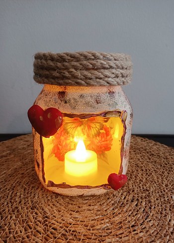 Kavanozdan Dönüşüm Mumluk - Görsel 8