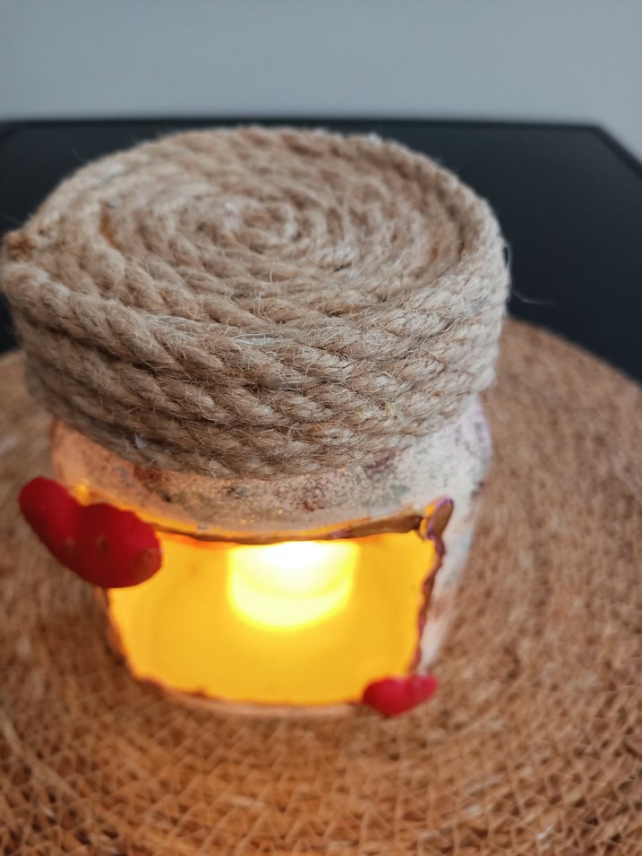 Kavanozdan Dönüşüm Mumluk - Görsel 3