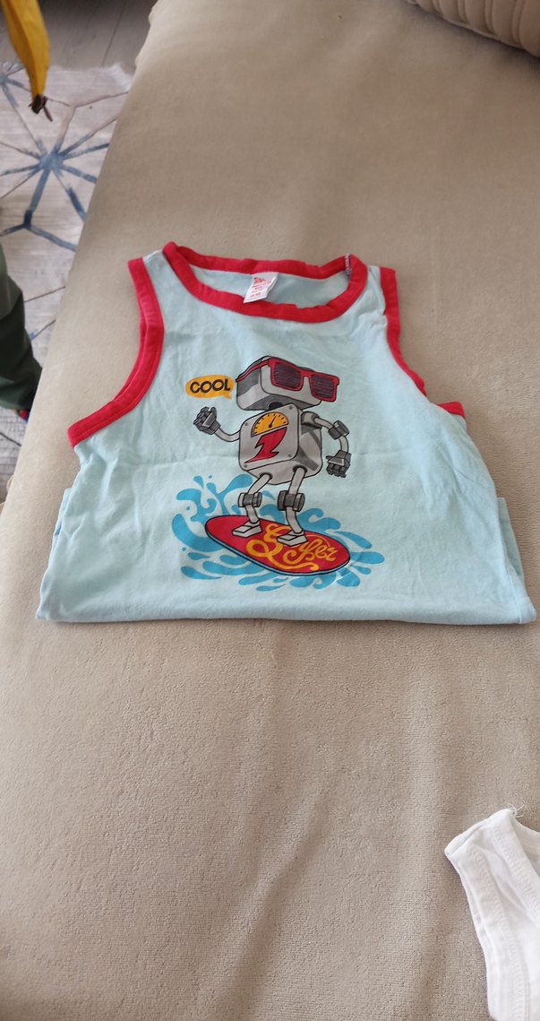 Renkli ve Desensiz Çocuk Atletleri - Görsel 5