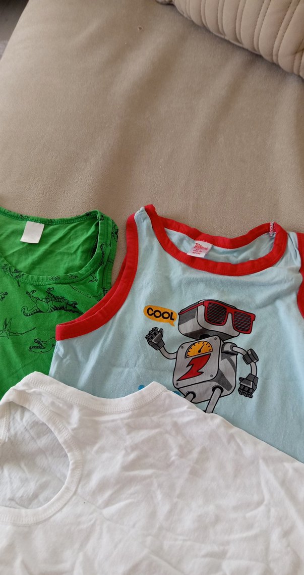 Renkli ve Desensiz Çocuk Atletleri - Görsel 2