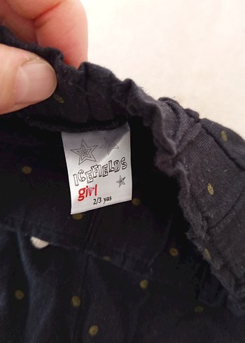 Düğmeli Siyah Hamile Mini Şort - Görsel 3