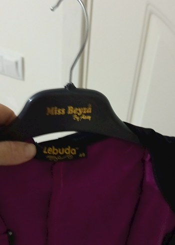 Uzun Mor Kadın Giyisi - Görsel 9