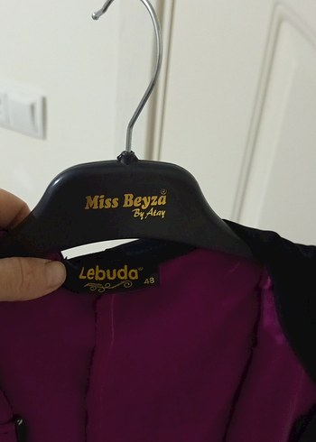 Uzun Mor Kadın Giyisi - Görsel 8