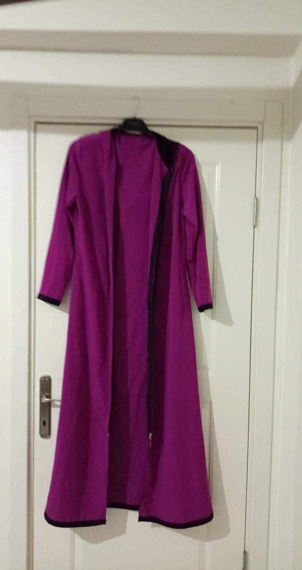 Uzun Mor Kadın Giyisi - Görsel 3