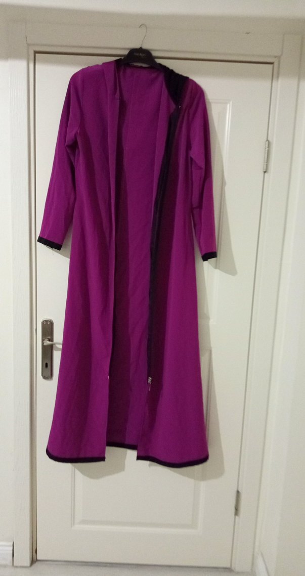 Uzun Mor Kadın Giyisi - Görsel 4
