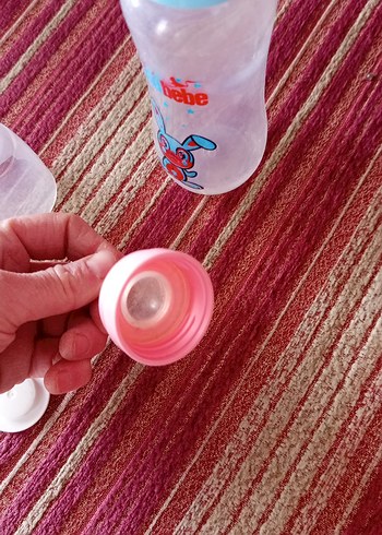 Mavi Bebek Biberonu ve Aksesuarları - Görsel 5