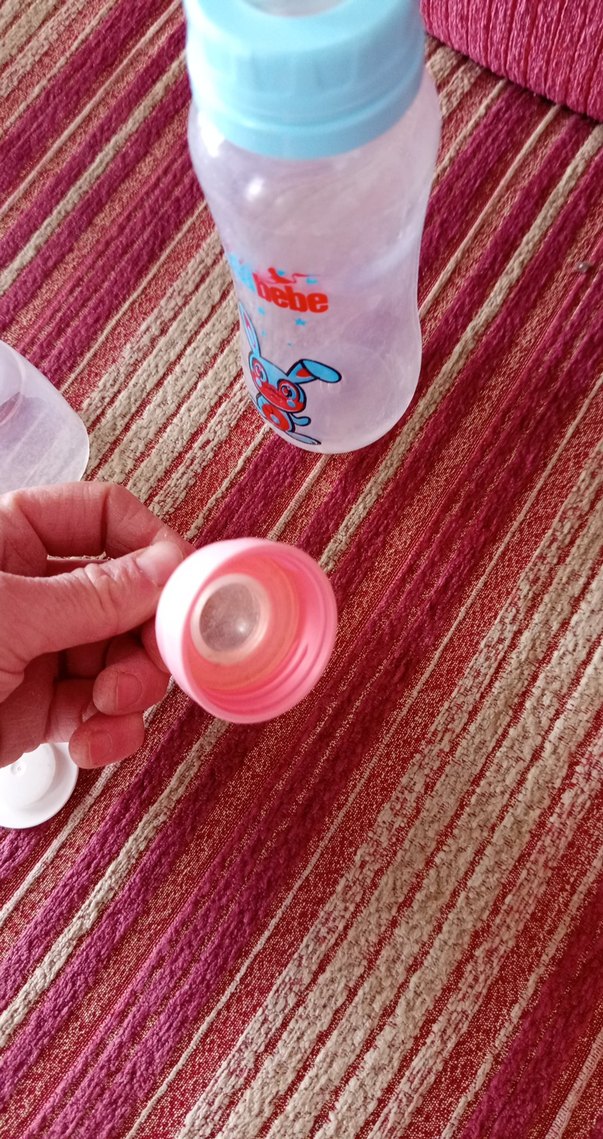 Mavi Bebek Biberonu ve Aksesuarları - Görsel 5