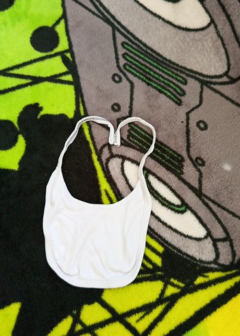 Renkli Bağlamalı Bebek Önlüğü - Görsel 2