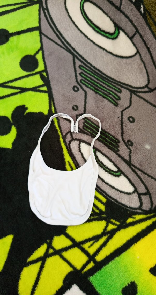 Renkli Bağlamalı Bebek Önlüğü - Görsel 2