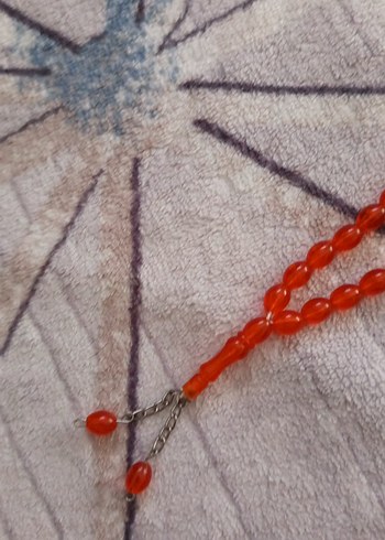 Kırmızı Minimalist Erkek Tesbih - Görsel 4