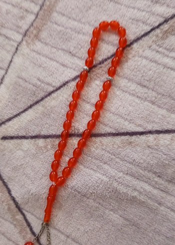 Kırmızı Minimalist Erkek Tesbih - Görsel 3