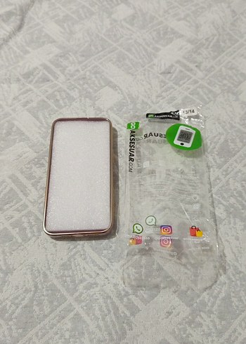 Pembe Zincir Detaylı Bohem Telefon Kılıfı - Görsel 6