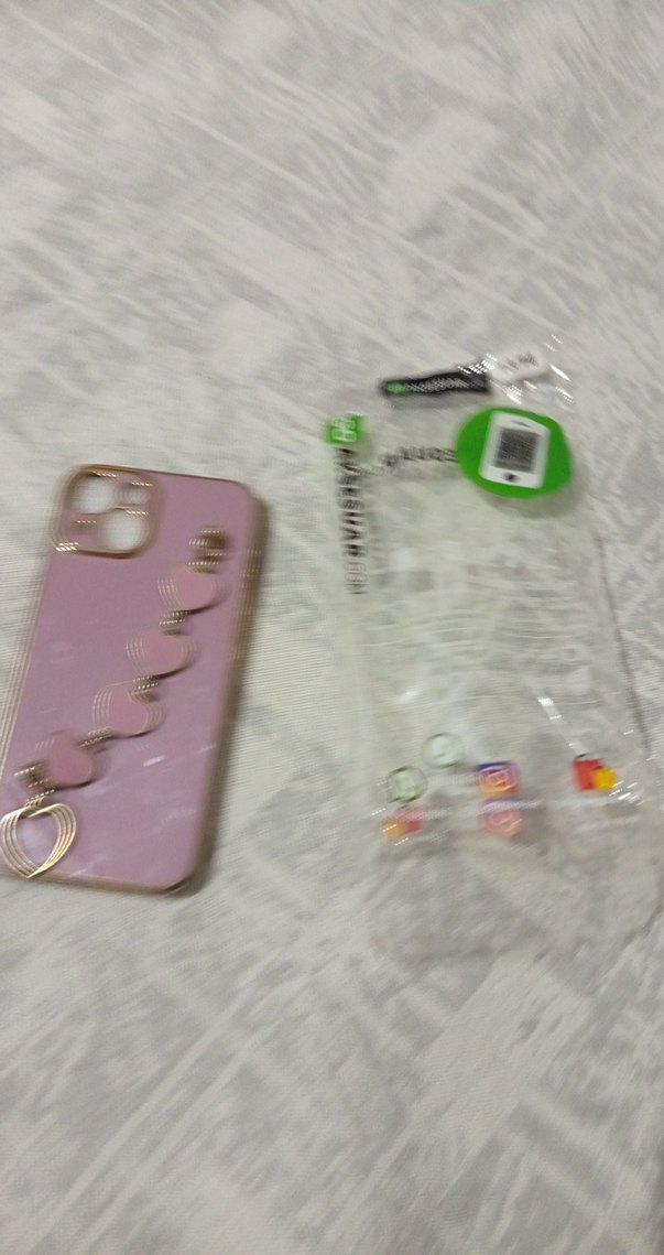 Pembe Zincir Detaylı Bohem Telefon Kılıfı - Görsel 4