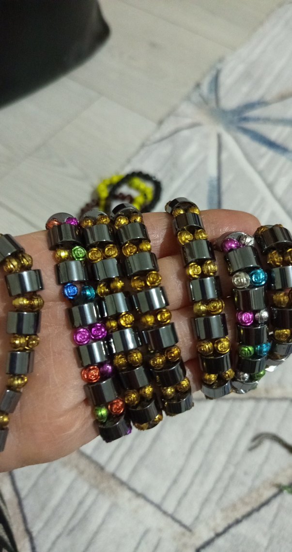 Çok Renkli Boncuklu Bohem Bileklik - Görsel 5