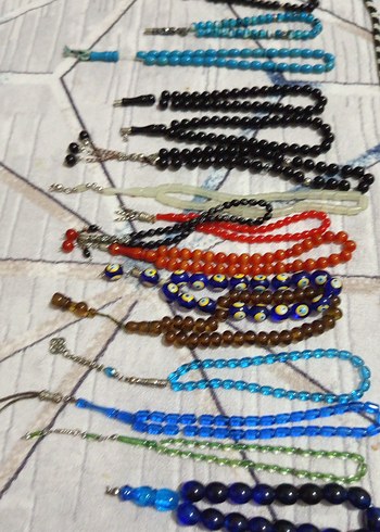 Çok Renkli Erkek Tesbihler Bohem Tarz - Görsel 8