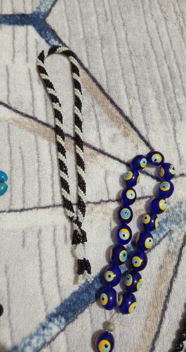 Çok Renkli Erkek Tesbihler Bohem Tarz - Görsel 5