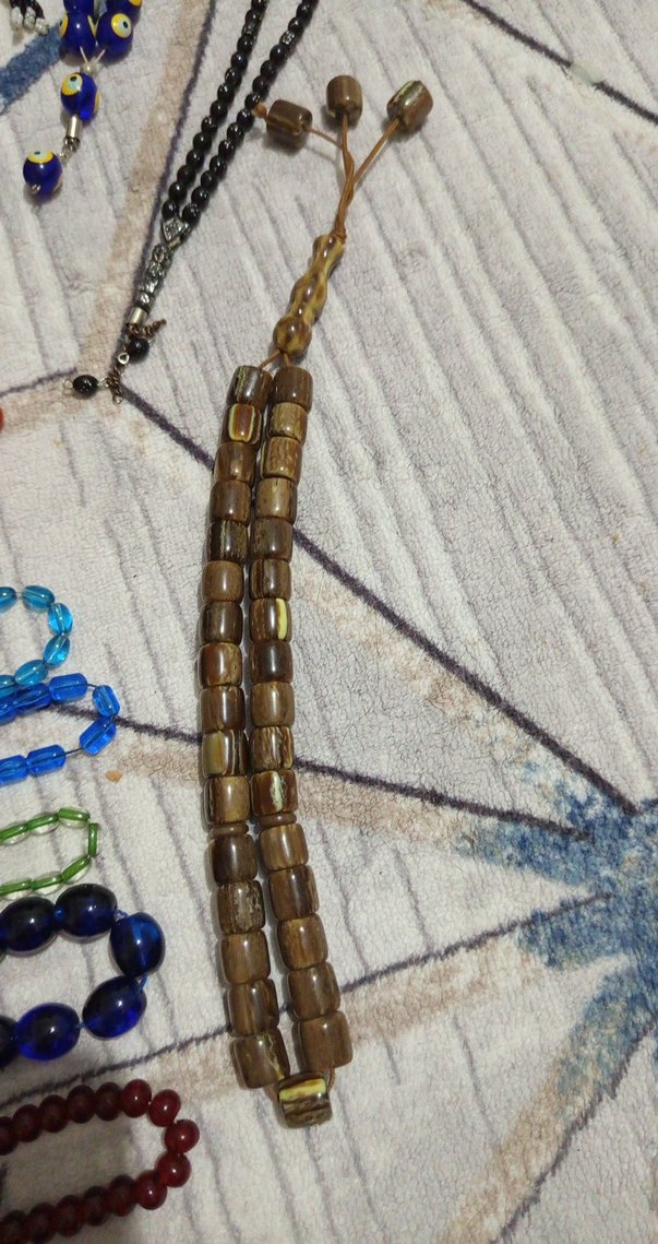 Çok Renkli Erkek Tesbihler Bohem Tarz - Görsel 3