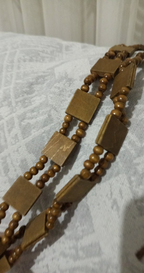 Yılan Desenli Bej Yoga Kayışı - Görsel 4