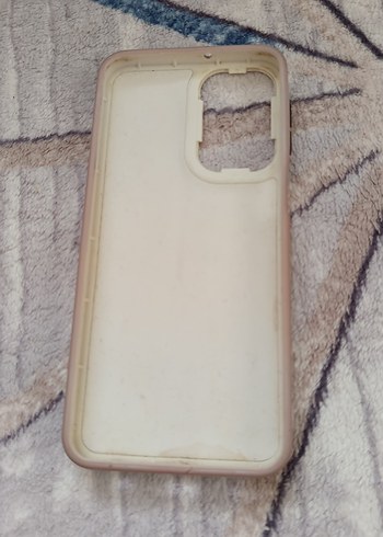 Bej Peluş Detaylı Telefon Kapağı - Görsel 2