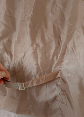 Bej Düğmeli Erkek Yelek - Görsel 6