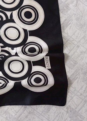 Bohem Siyah Fular - Görsel 3