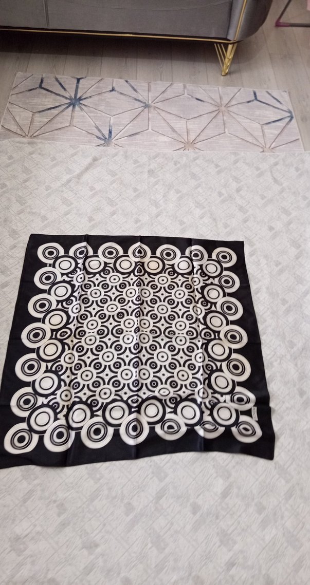 Bohem Siyah Fular - Görsel 2