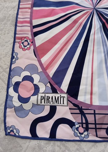 Bohem Çok Renkli Fular Fırfırlı - Görsel 3