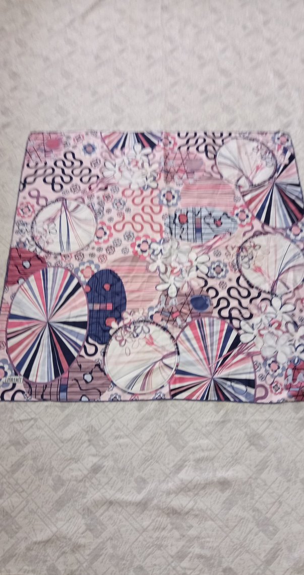 Bohem Çok Renkli Fular Fırfırlı - Görsel 2