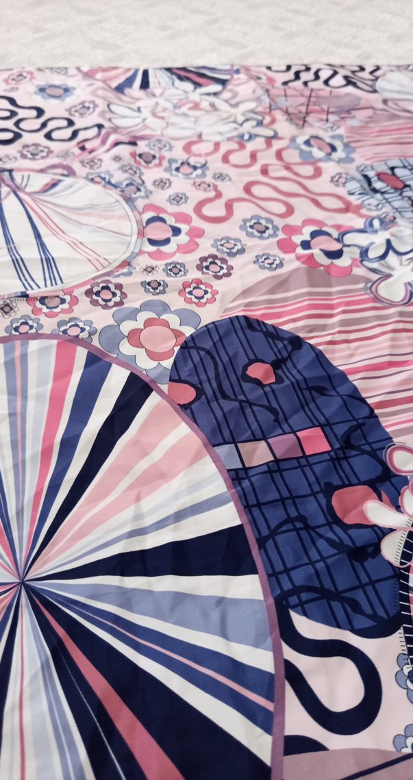 Bohem Çok Renkli Fular Fırfırlı - Görsel 5