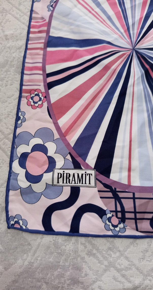 Bohem Çok Renkli Fular Fırfırlı - Görsel 3