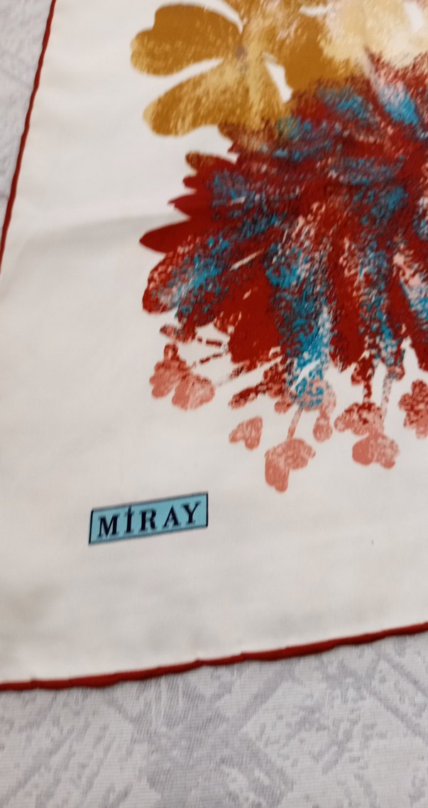 Dantel Detaylı Çok Renkli Bohem Kadın Fular - Görsel 2