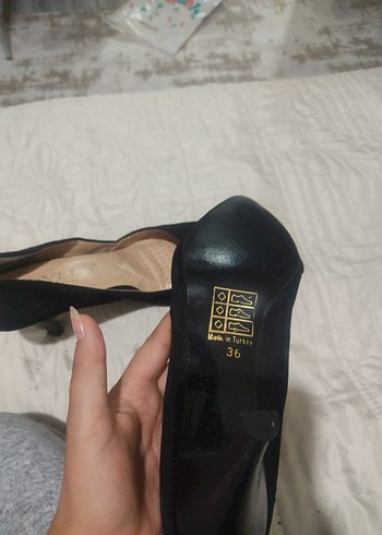 Kadın Siyah  Topuklu Stiletto - Görsel 6