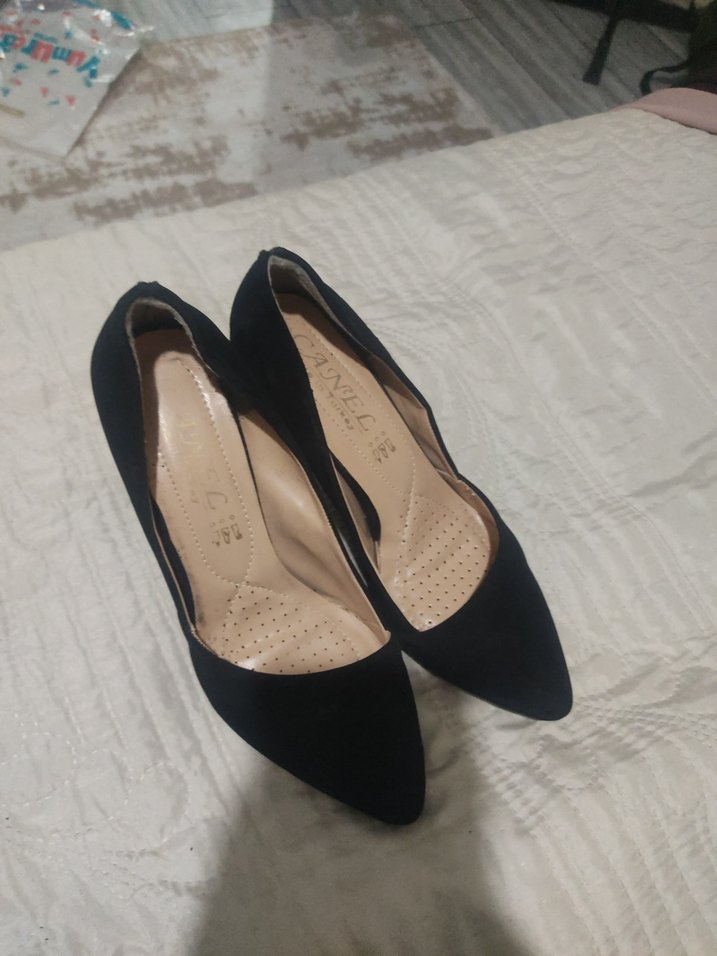 Kadın Siyah  Topuklu Stiletto - Görsel 5