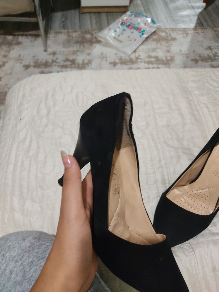 Kadın Siyah  Topuklu Stiletto - Görsel 3