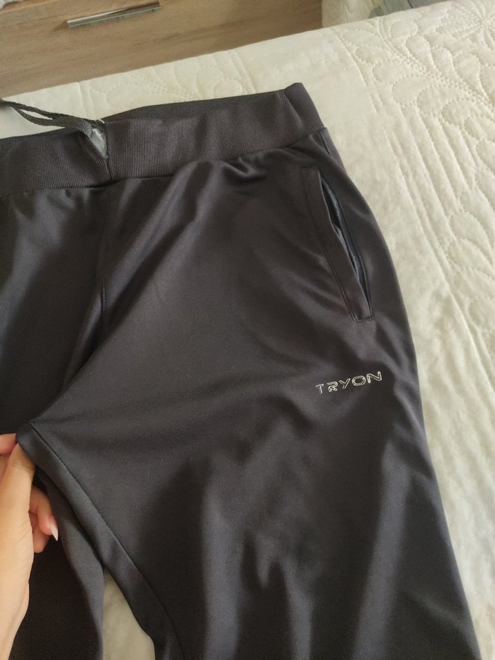 Erkek Siyah  Spor Eşofman Altı - Görsel 2