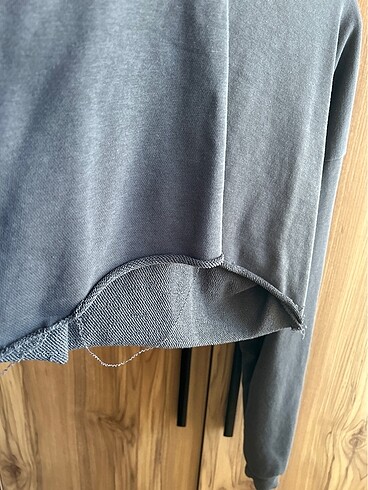 s Beden gri Renk Gri crop sweat