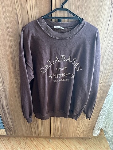 Kahverengi sweat