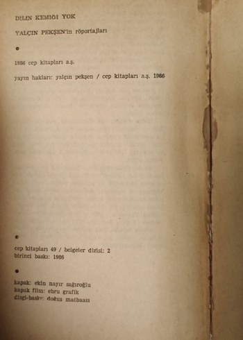 Yalçın Pekşen - Dilin Kemiği Yok - Görsel 3