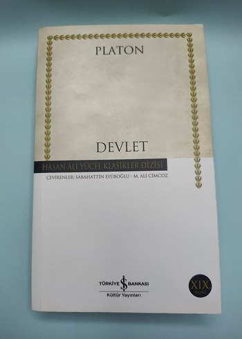 Platon - Devlet (Hasan Ali Yücel Klasikler Dizisi)