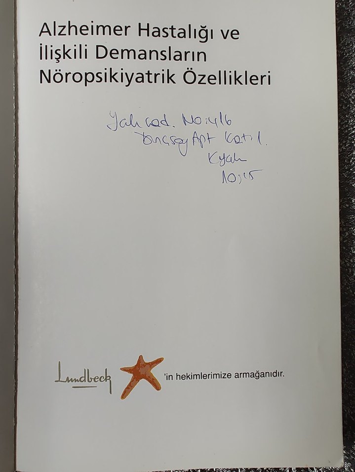 Alzheimer Hastalığı ve Demanslar Kitabı - Görsel 2