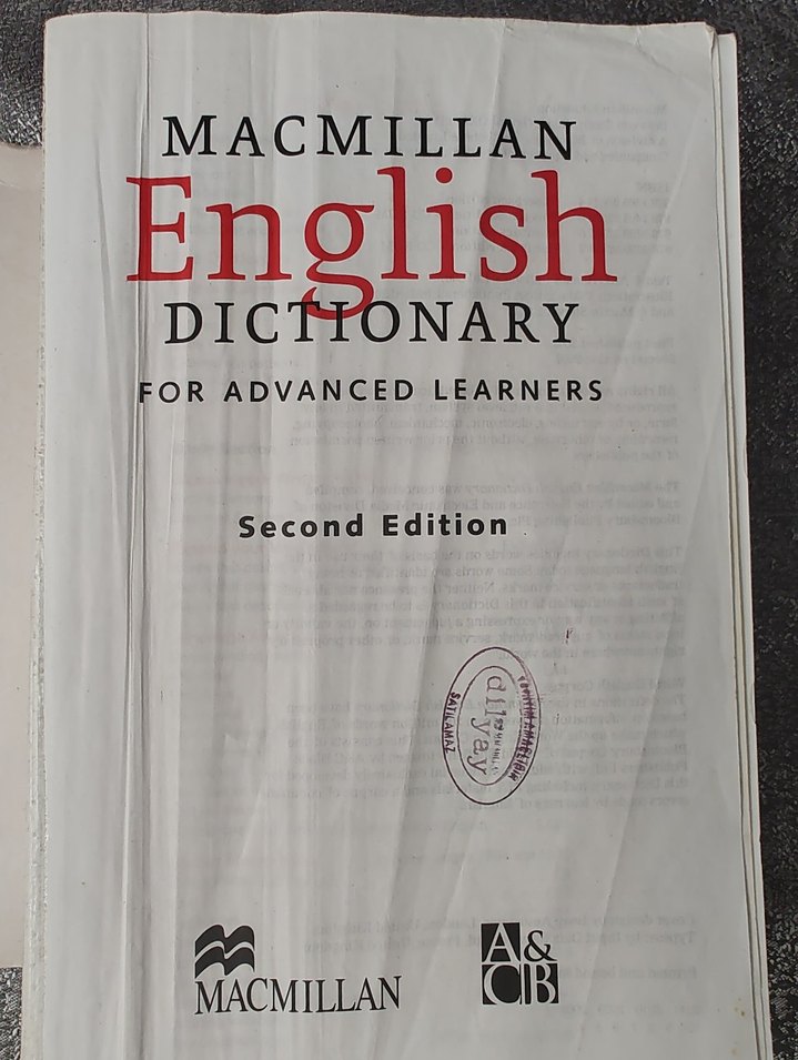 Macmillan İngilizce Gelişmiş Sözlük Yeni Baskı - Görsel 2