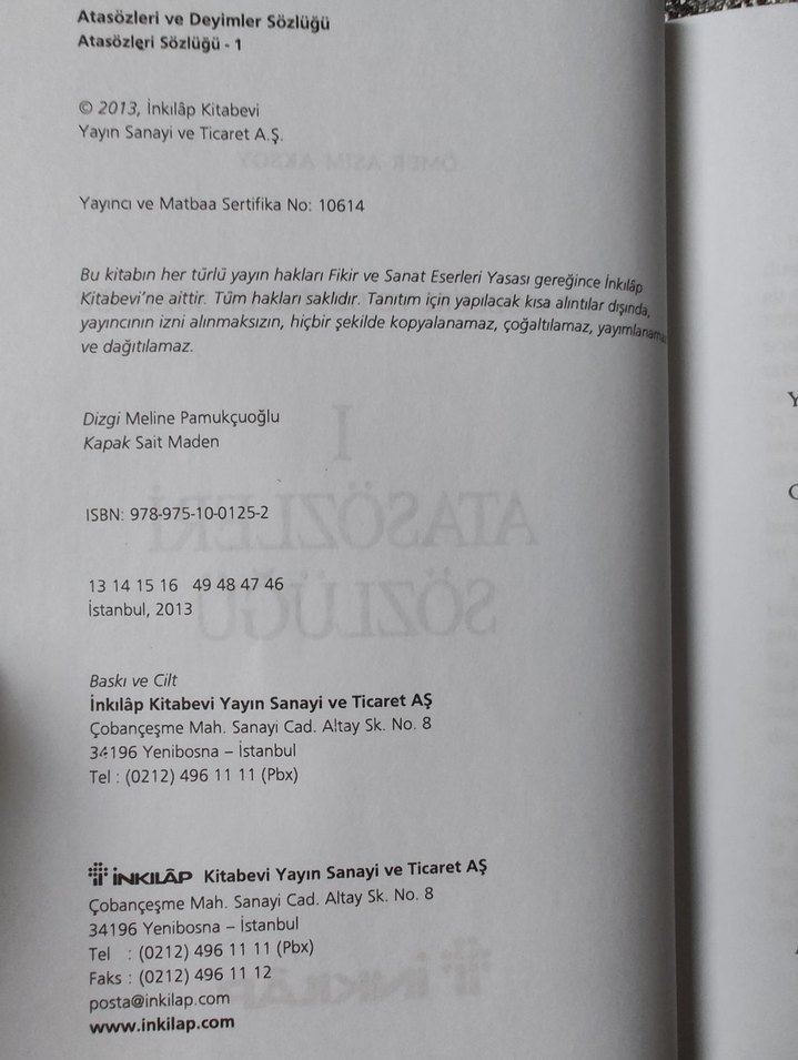 Ömer Asım Aksoy Atasözleri ve Deyimler Sözlüğü Seti - Görsel 3