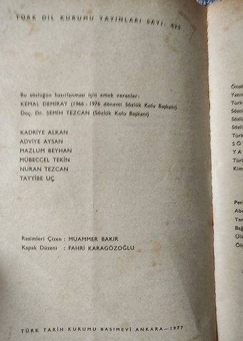 Türk Dil Kurumu Resimli Türkçe Sözlük - Görsel 3