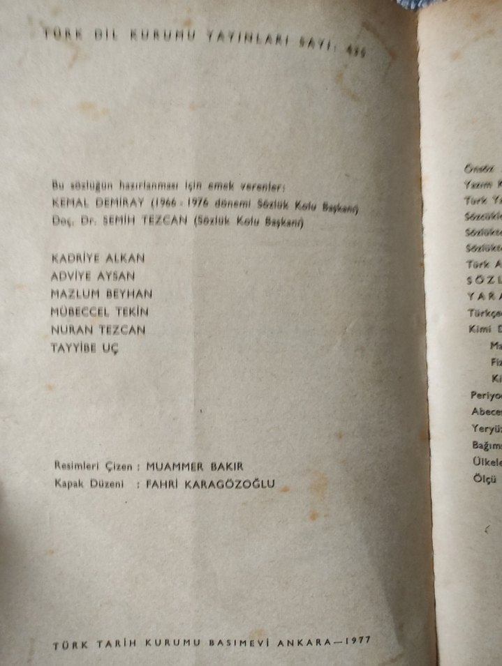 Türk Dil Kurumu Resimli Türkçe Sözlük - Görsel 3