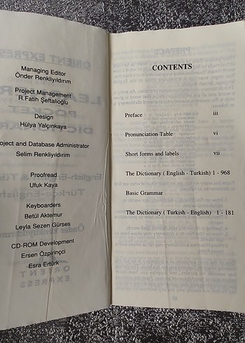 Learner's Pocket İngilizce-Türkçe Sözlük - Görsel 3