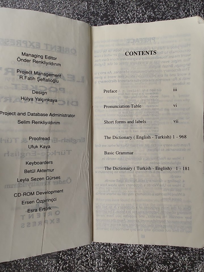 Learner's Pocket İngilizce-Türkçe Sözlük - Görsel 3