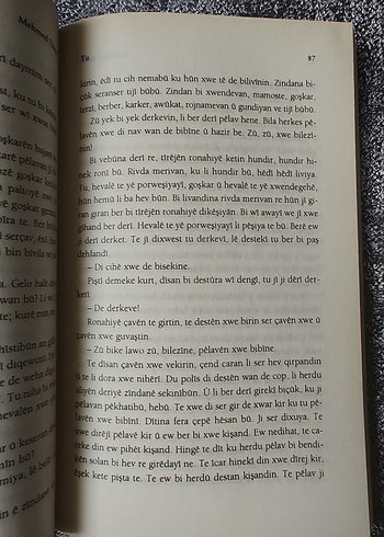 Beden Renk Mehmed Uzun - Tu Kürtçe Roman Kitabı