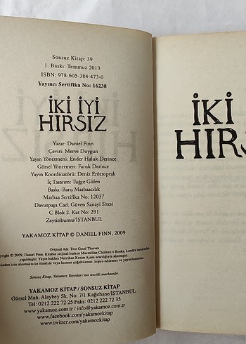 İki İyi Hırsız - Daniel Finn cep boy - Görsel 3