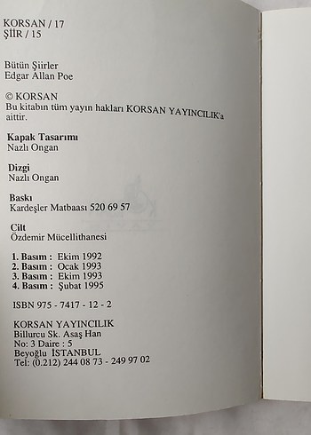 Edgar Allan Poe Bütün Şiirleri - Görsel 3